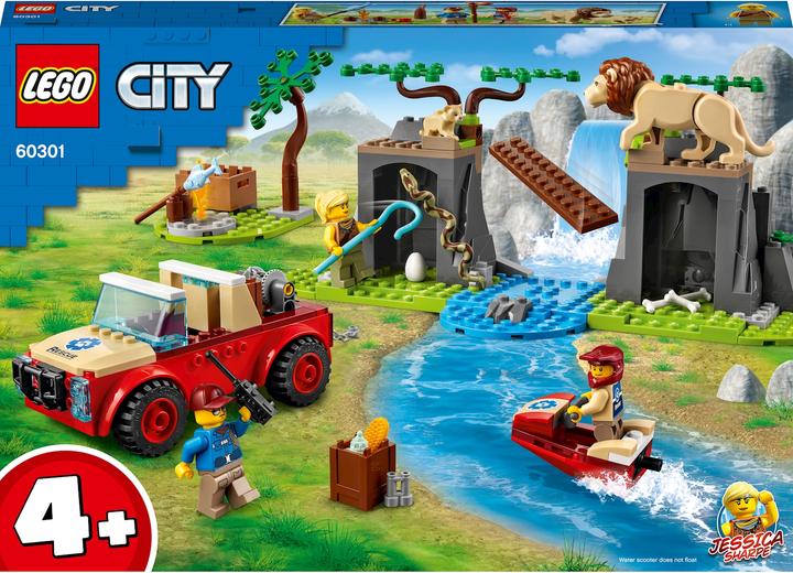 LEGO Véhicule tout-terrain de sauvetage des animaux (60301, LEGO City)