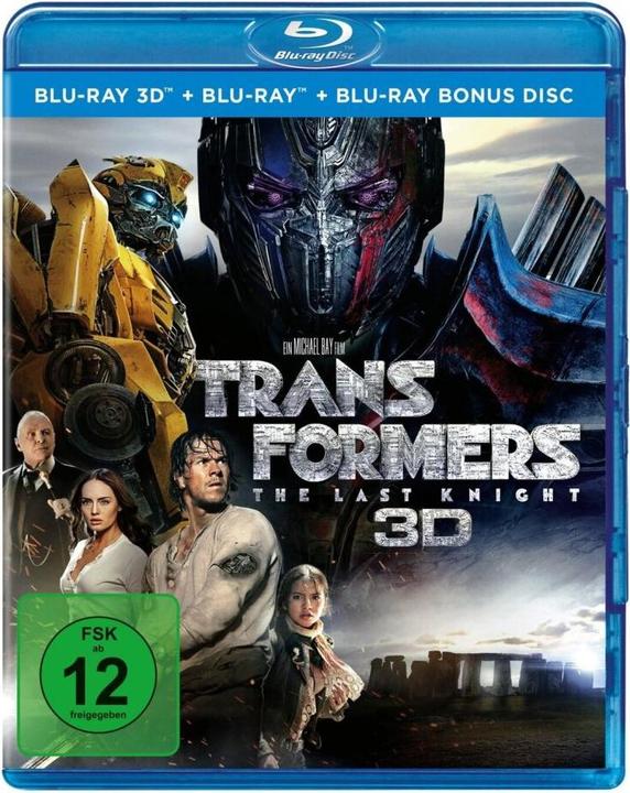 Actual product image Transformers: The Last Knight - BR 3D (3D Blu-ray, 2017, German)