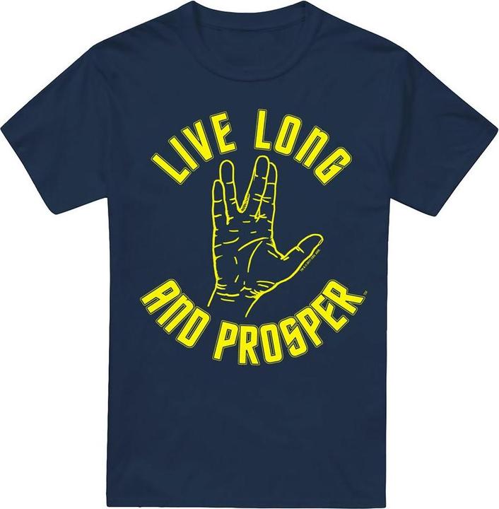 Actual product image Mens Live Long Hand T-Shirt (XXL)