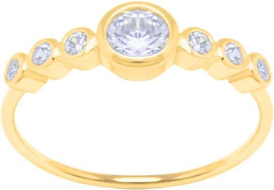 Produktbild Candy Ring Cara, 925 Sterling Silber, vergoldet (50, 925 Silber)