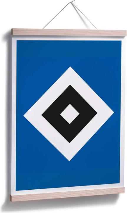Produktbild Hamburger SV HSV Raute (40 x 50 cm)