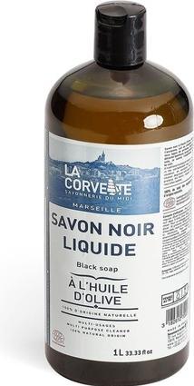 Produktbild La Corvette Schwarze Seife (Flüssigseife, 1000 ml)
