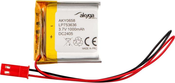 Produktbild Akyga LP753636 Akkupack x Spezial-Akku LiPo 3.7 V 1000 mAh (3.70 V, 1000 mAh)