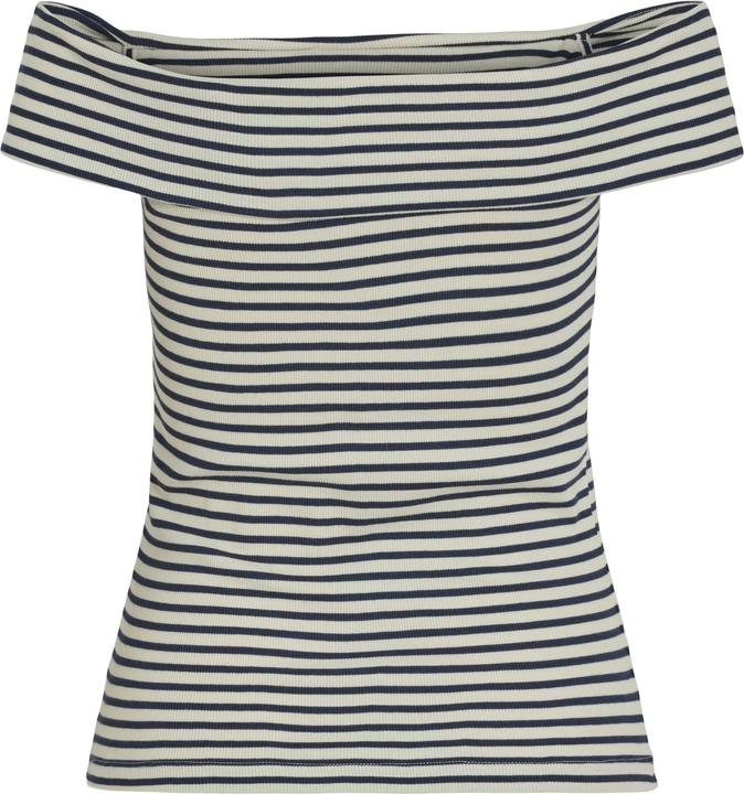 Image du produit Vila Top off shoulder rayé (XS)