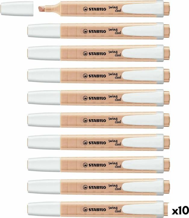 Creamy peach colour