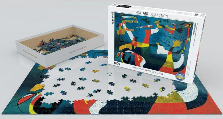 Produktbild Eurographics Schwalbe Liebe von Joan Mirà (1000 Teile)