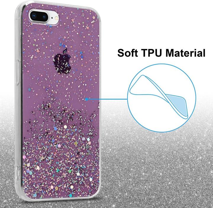 Immagine prodotto Cadorabo Copertura in TPU scintillante (Apple iPhone 7 Plus, Apple iPhone 7s Plus)