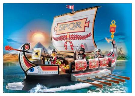 Actual product image Playmobil Roman galley (5390, Playmobil History)