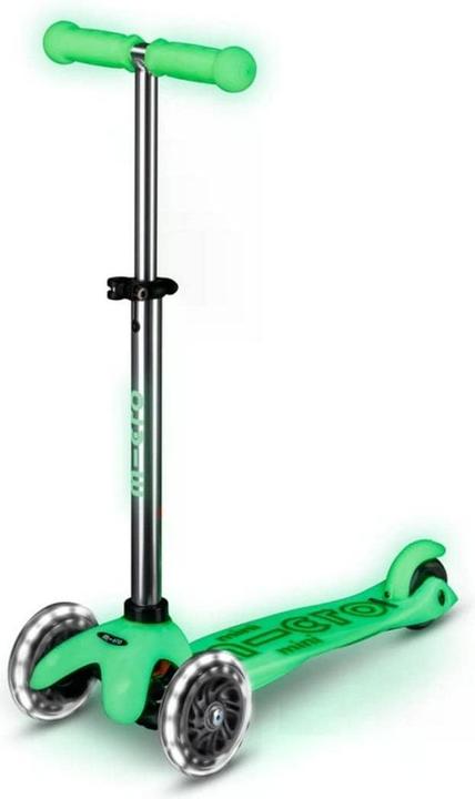 Produktbild Micro Scooter Mini Deluxe Glow LED Limettengrün