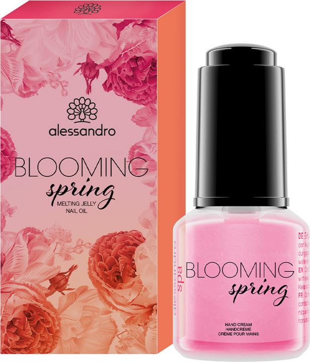 Actual product image Alessandro Blooming Spring Nail Oil (14 ml)
