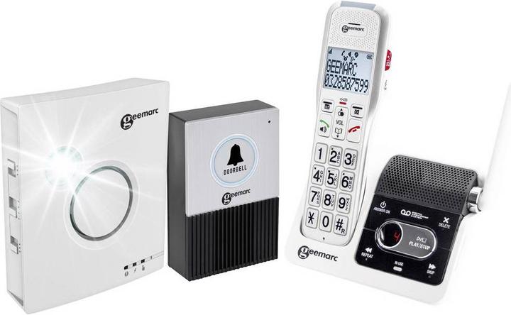 Image du produit Geemarc Sonnette sans fil DOORBELL 595 ULE Sonnette