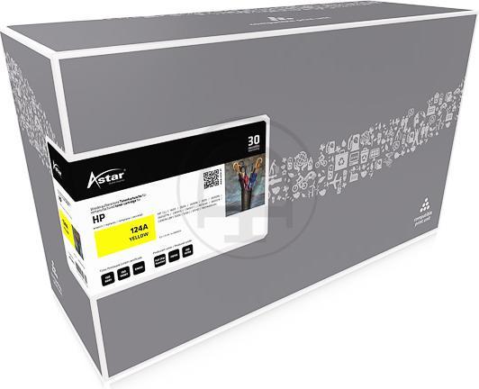 Actual product image Astar Yellow - compatible - toner cartridge - for HP Color LaserJet 1600 (Y)