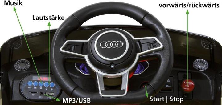 Produktbild Jamara Ride-on Audi TT RS (12 V)