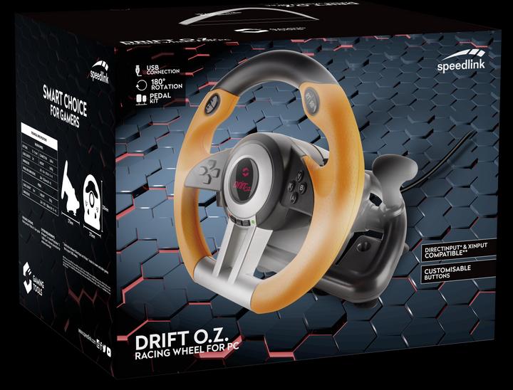 Actual product image Speedlink Drift O.Z. Racing Wheel (PC)