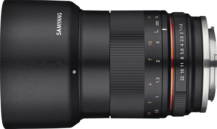 Produktbild Samyang 85mm F1.8 Fuji X (Black) (Fujifilm X, APS-C / DX)