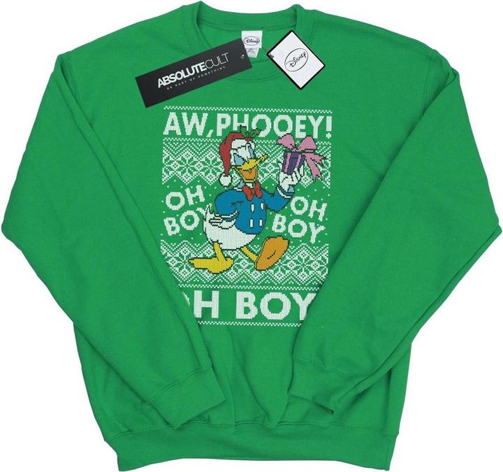 Produktbild Disney Donald Duck Christmas Fair Isle Sweatshirt (S)
