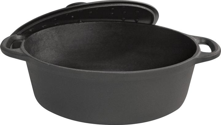 Produktbild Kinghoff Cast iron frying pan 33cm 6,2L KH-1111 (Bräter + Schmortopf, Gusseisen)