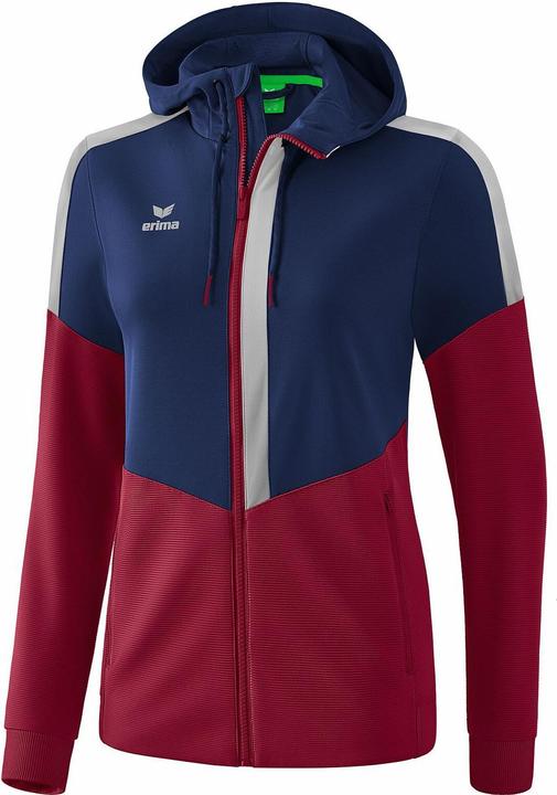 Actual product image Erima Squad Training Jacket With Hood Ladies (40)