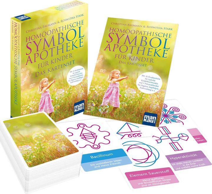 Produktbild Homöopathische Symbolapotheke für Kinder – Das Kartenset (Deutsch, Christina Baumann, Roswitha Stark, 2022)
