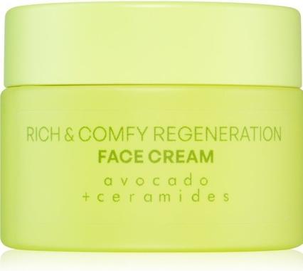 Nacomi Rich & Comfy Regeneration Face Cream Avocado And Ceramides 40Ml (Körpercreme, 40 ml)