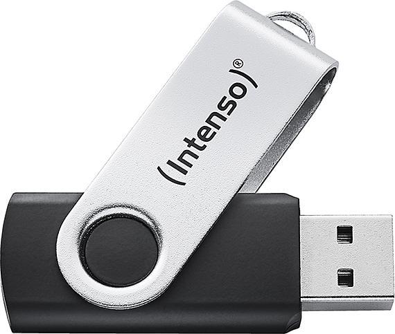 Actual product image Intenso USB 64GB OFFICE LINE 3.2 Gen1 Silver-Black (64 GB)