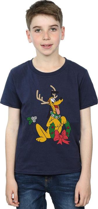 Immagine prodotto Disney Pluto Christmas Reindeer Maglietta Ragazzi (152, 158)