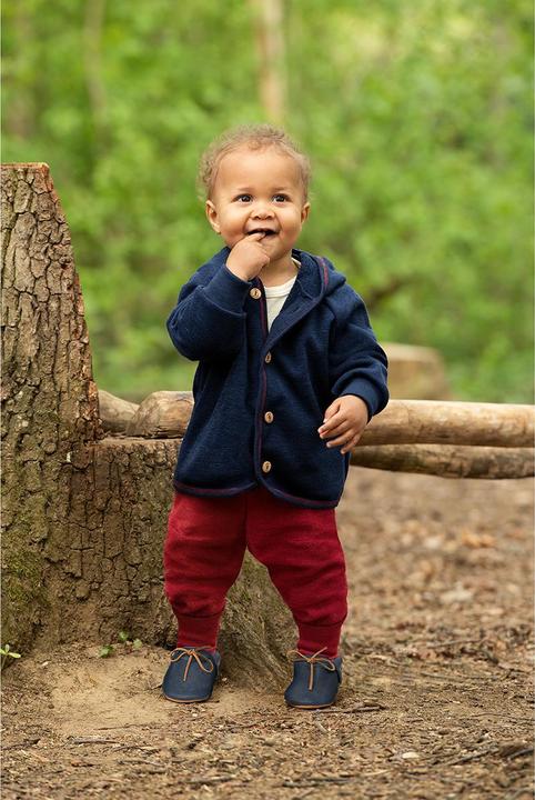 Immagine prodotto Engel Giacca con cappuccio per bambini con bottoni in legno (104)