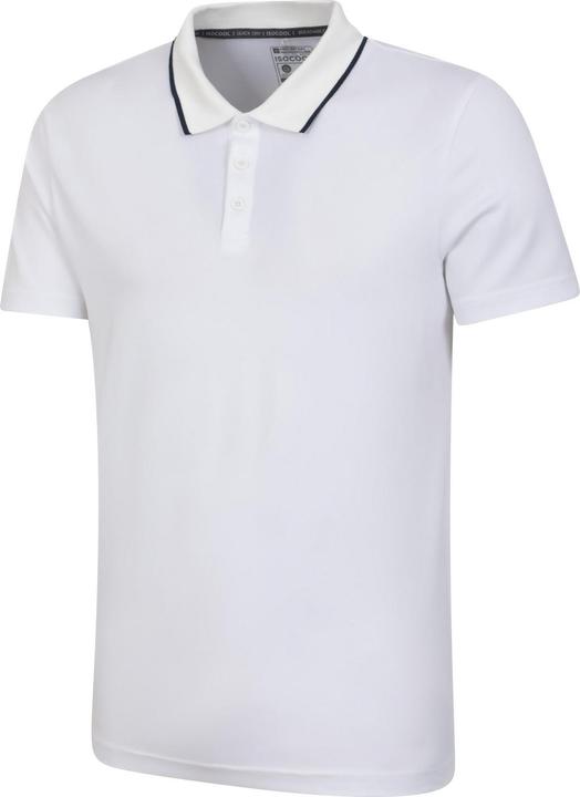 Actual product image Mountain Warehouse Mens Tournament IsoCool Polo Shirt (S)