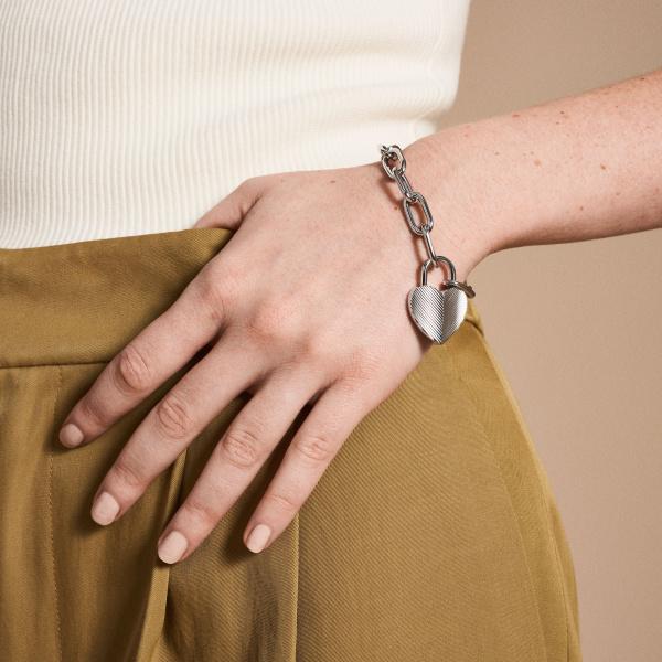 Actual product image Fossil Harlow (19 cm, Stainless steel)