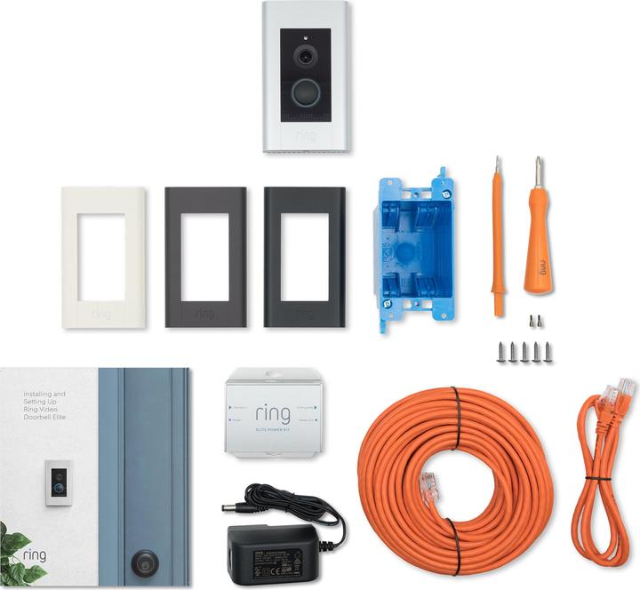 Produktbild Ring Video Doorbell Elite (App, Ethernet, WLAN)