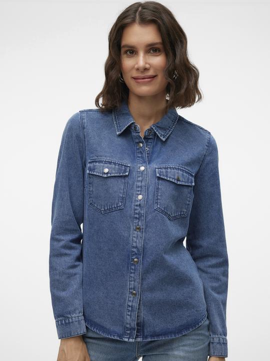 Produktbild Vero Moda VMJENNIE Jeanshemd Jeanshemd (XL)