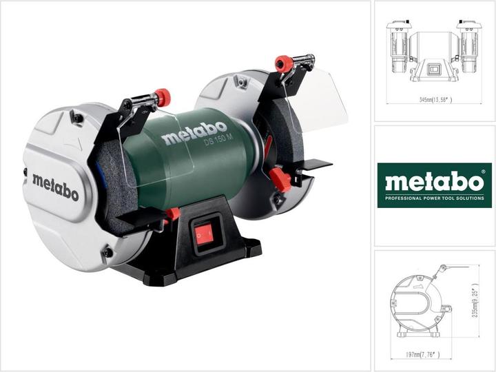Produktbild Metabo DS 150 M (Doppelschleifer, 260 W)