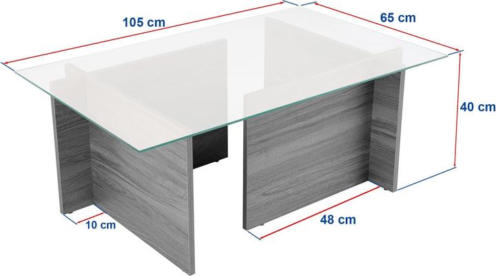 Actual product image Skye Decor Consept Travertine (105 x 40 x 65 cm)