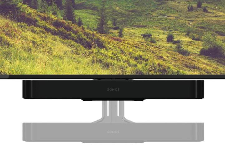 Actual product image Sanus Sonos Beam TV Mount (1 pcs., Wall installation, Height-adjustable)