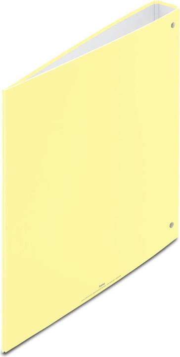 Actual product image Hama Folder with 4-ring combination mechanism, 39 mm spine width, yellow (A4, 39 mm, 1 Piece)