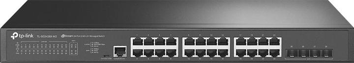 Produktbild TP-Link (TL-SG3428X-M2) JetStream 24-Port 2.5GBASE-T L2 Managed Switch with 4 10GE SFP Slots, PoE, Rackmoun (24 Ports)