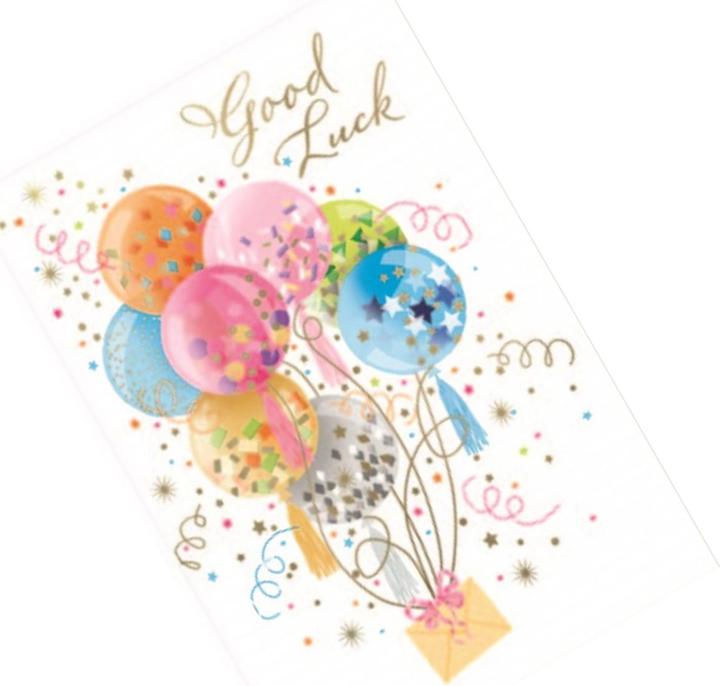Produktbild Simon Elvin Ballons Grusskarte Alles Gute 6erPack Karton (6 Stk.)