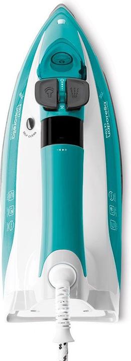 Actual product image Polti Iron PLEU0252 Vaporella Quick & Slide QS210 Steam Iron, 2400 W, Water tank capacity 350 ml, Cont (2400 W, 40 g/min)