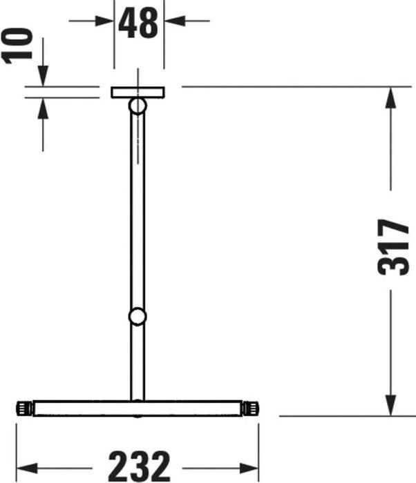 Produktbild Duravit D-Code Kosmetikspiegel