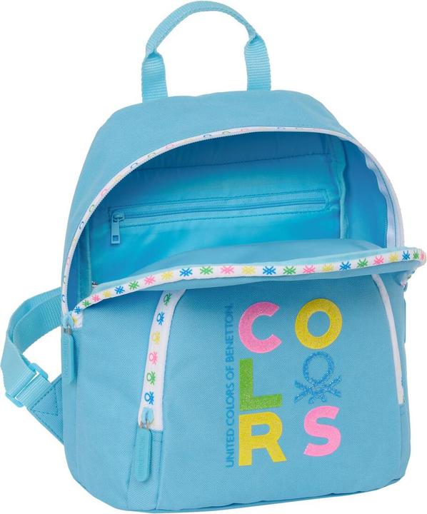 Actual product image Benetton Backpack Spring Mini Celeste 25 x 30 x 13 cm (25 l)