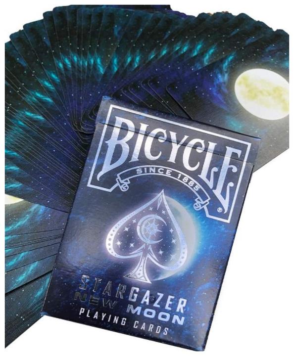 Produktbild Bicycle Stargazer New Moon, 52 Spielkarten plus 2 Joker (Englisch)