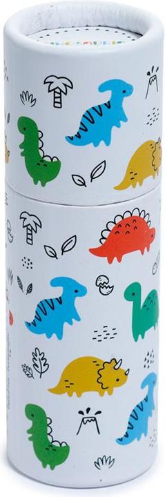 Actual product image Puckator Dinosauria Dinosaur Pencil Pot with 12 Crayons