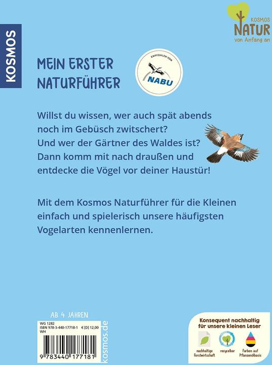 Produktbild Kosmos Mein erster Naturführer, Was fliegt denn da? (Deutsch, Lea Hille, 2023)