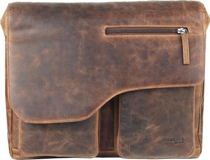 Produktbild Greenland Nature Montana Umhängetasche II Leder 35 cm