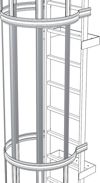 Produktbild Zarges Rückenschutzstrebe (1.40 cm)