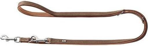 Hunter Porto adjustable lead, tobacco/cognac (S, Dog, Dog sport)