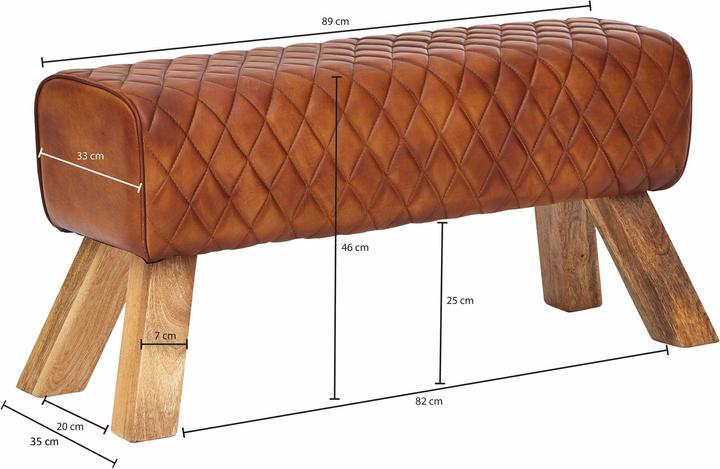 Productafbeelding Wohnling Echt leer (89 cm)