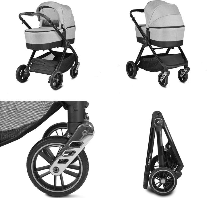 Actual product image Cangaroo Combi stroller Macan 2 in 1