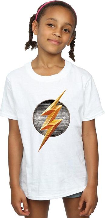 Immagine prodotto Justice League Movie Flash Emblem Maglietta Ragazze (140, 146)