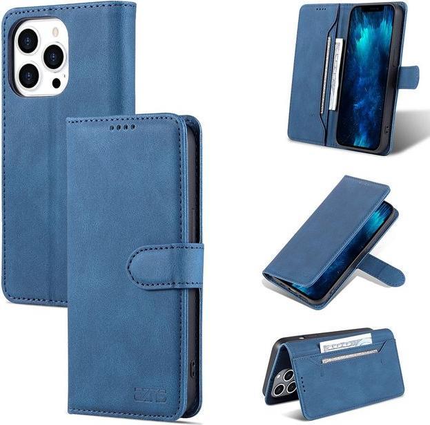 Produktbild MU Classic Retro Leder Bookcover Hülle (Apple iPhone 13 Pro Max)